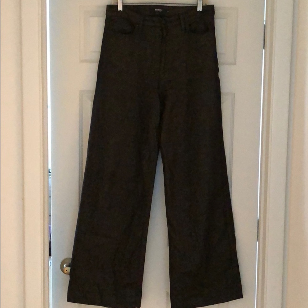 Hudson wide leg shimmer jeans